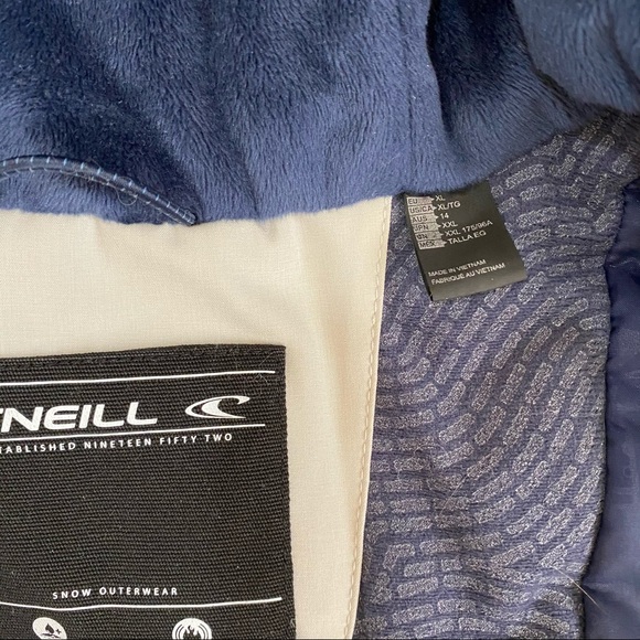 O’Neill Women’s Snow Ski Jacket Blue XL - Picture 11 of 15